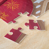 Flach überzogenes Retriever Holiday Baking: Weihna Puzzle (Seite)