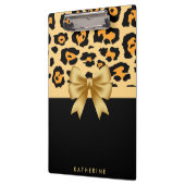 Flachband und Leopard Klemmbrett (Links)