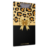 Flachband und Leopard Klemmbrett (Rechts)