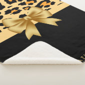 Flachband und Leopard Sherpadecke (3/4)