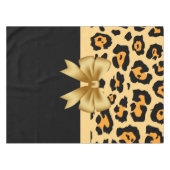 Flachband und Leopard Tischdecke (Vorderseite (Horizontal))