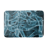 Flachbandkurven, blauer Nebel mit Relief und Überl Badematte (Vorderseite)