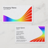 Flachbandwelle - Funkfrequenzen Visitenkarte (Vorne/Hinten)