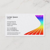 Flachbandwelle - Funkfrequenzen Visitenkarte (Rückseite)