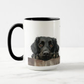 Flachbeschichtete Retriever-Tasse Tasse (Links)