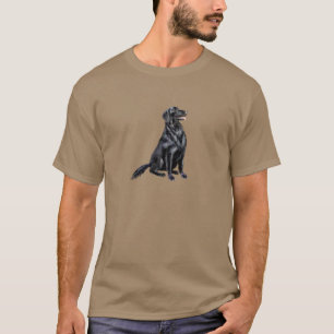 Flachbeschichteter Retriever (B) T-Shirt