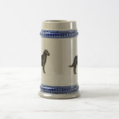 Flachbeschichteter Retriever Bierglas (Mittel)