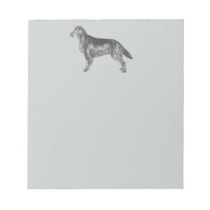 Flachbeschichteter Retriever-FCR Notizblock