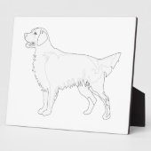 Flachbeschichteter Retriever für die Farbgestaltun Fotoplatte (Seite)