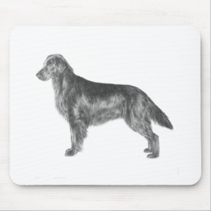 Flachbeschichteter Retriever Mousepad