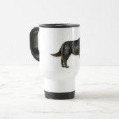 Flachbeschichteter Retriever Reisebecher (Vorderseite Links)