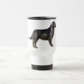 Flachbeschichteter Retriever Reisebecher (Mittel)