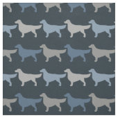 Flachbeschichteter Retriever Stoff (Muster)