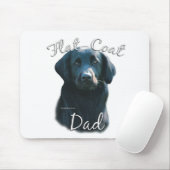 Flachbeschichteter Retriever Vater 2 Mousepad (Mit Mouse)