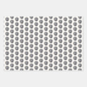 Flachbeschichtetes Retriever-Gemälde - Originale H Geschenkpapier Set (Vorderseite 2)