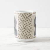 Flachbeschichtetes Retriever-Gemälde - Originale H Kaffeetasse (Mittel)