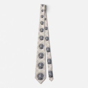 Flachbeschichtetes Retriever-Gemälde - Originale H Krawatte