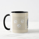 Flachbeschichtetes Retriever-Gemälde - Originale H Tasse (Links)