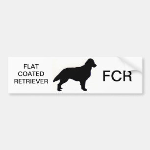 Flachbeschichtetes Retriever-Silo Autoaufkleber