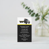 Flachbett-Zahn und Erholung-Visitenkarten Visitenkarte (Stehend Vorderseite)