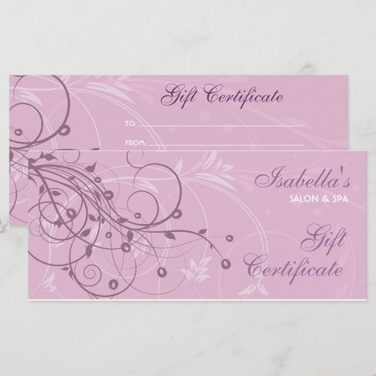 Flachbild-Design-Rackkarte (Vorne/Hinten)