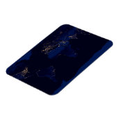 Flachbild-Karte der Erde, auf der die Lichter der  Magnet (Linke Seite)