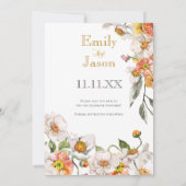 Flachbild-Save the Date-Karte Benutzerdefiniertes  Save The Date (Rückseite)