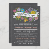 Flachbildfernseher Banner Party Einladung (Vorne/Hinten)