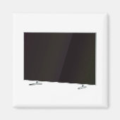 Flachbildfernseher Magnet (Vorne)