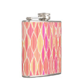 Flachbildschirm aus dem Mittelalter - rosa, korall Flachmann (Rechts)