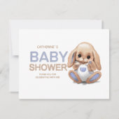 Flachbildschirm Danke, Babydusche Dankeskarte (Vorderseite)