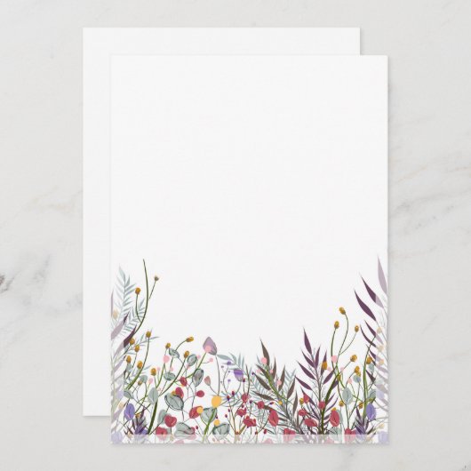 Flachbildschirm - Design der unteren Blume Ankündigung (Vorne/Hinten)