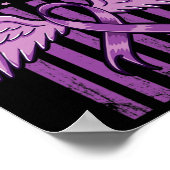 Flachbildschirm-Flagge 2 Poster (Ecke)