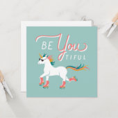 Flachbildschirm Karte (Vorderseite/Rückseite Beispiel)