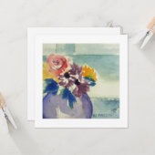 Flachbildschirm Karte (Vorderseite/Rückseite Beispiel)