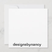 Flachbildschirm Karte (Rückseite)