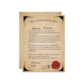 Flachbildschirm Karte (Vorderseite/Rückseite Beispiel)