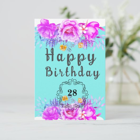 Flachbildschirm Karte (Stehend Vorderseite)