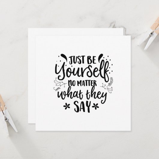 Flachbildschirm Karte (Vorderseite/Rückseite Beispiel)