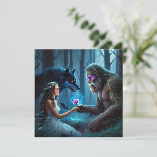 Flachbildschirm Karte (Stehend Vorderseite)