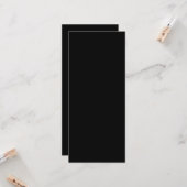 Flachbildschirm Karte (Vorderseite/Rückseite Beispiel)