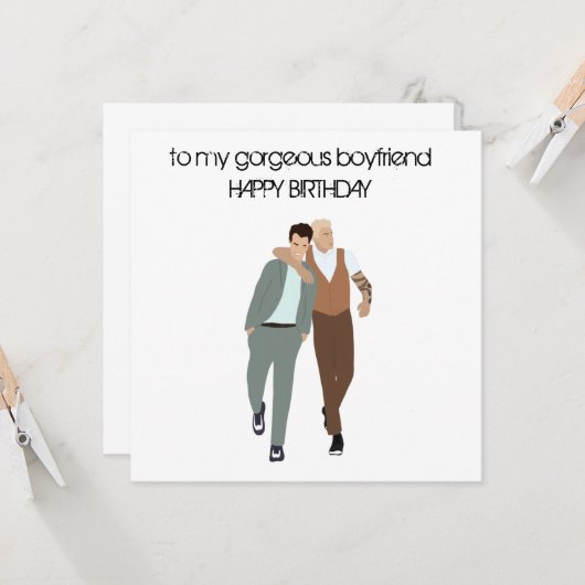 Flachbildschirm Karte (Vorderseite/Rückseite Beispiel)