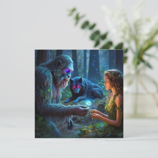 Flachbildschirm Karte (Stehend Vorderseite)