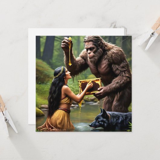 Flachbildschirm Karte (Vorderseite/Rückseite Beispiel)