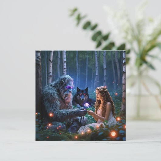 Flachbildschirm Karte (Stehend Vorderseite)