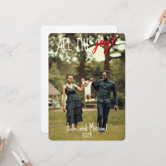 Flachbildschirm Karte (Vorderseite/Rückseite Beispiel)