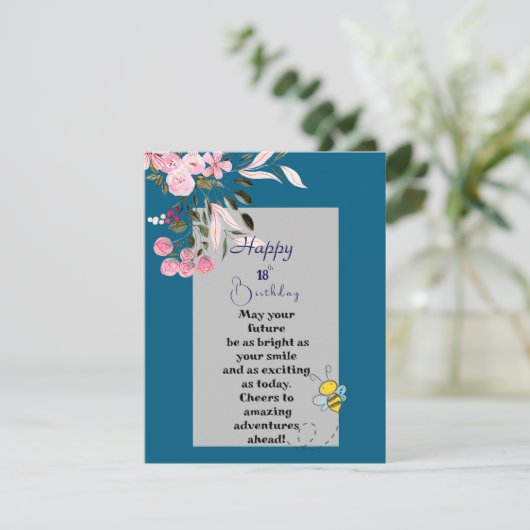 Flachbildschirm Karte (Stehend Vorderseite)