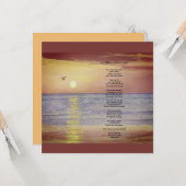 Flachbildschirm Karte (Vorderseite/Rückseite Beispiel)