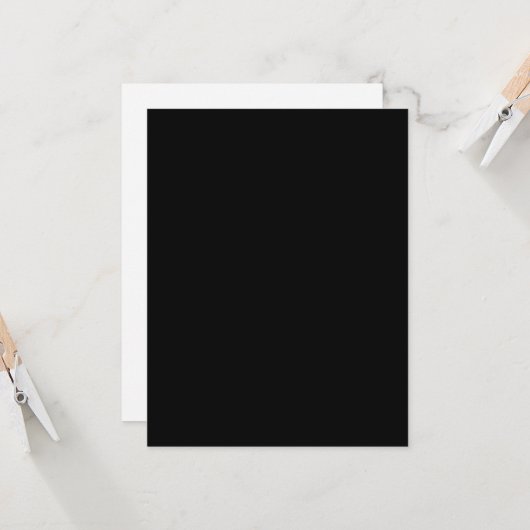 Flachbildschirm Karte (Vorderseite/Rückseite Beispiel)