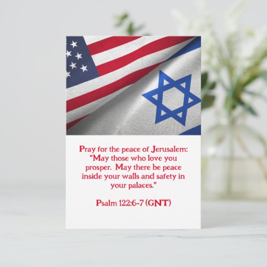 Flachbildschirm Karte (Stehend Vorderseite)